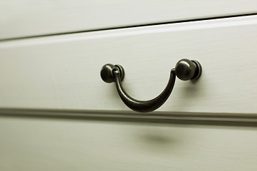 Image showing Kitchen cabinet handles