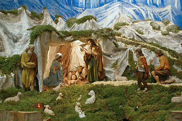 Image showing Nativity Scene