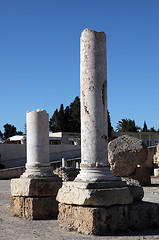 Image showing Tunisia. Ancient Carthage. The Antonine Baths