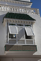 Image showing Traditional window from Sidi Bou Said, Tunis