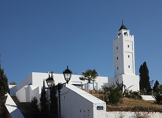 Image showing Tunisia-Sidi Bou Said, mosque