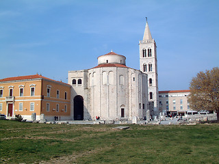 Image showing Church of st. Donat in Zadar, Croatia