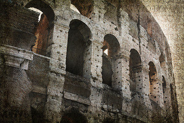 Image showing Colosseum in Rome, Italy 