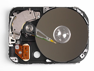 Image showing PC hard disk