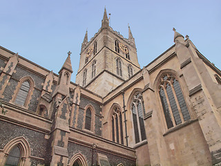 Image showing Southwark Cathedral, London