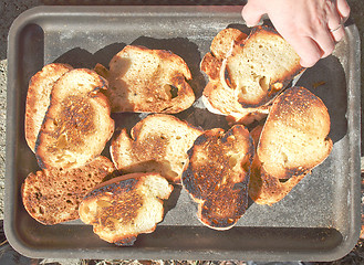 Image showing Bread slice