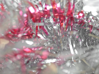 Image showing Christmas tinsel