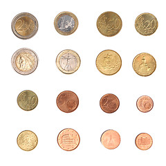 Image showing Euro coin - Italy