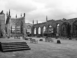 Image showing Coventry Cathedral ruins