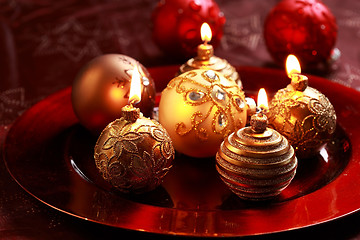 Image showing Christmas lights