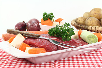 Image showing fresh Beef
