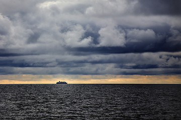 Image showing ferry crossing