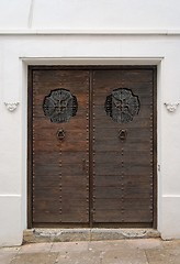 Image showing Old door