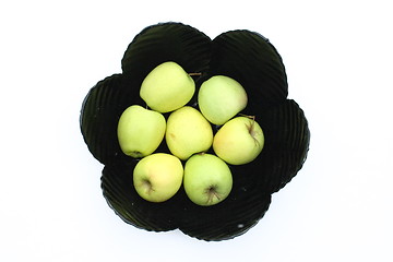 Image showing black fruit bowl