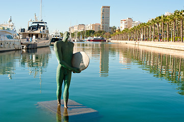 Image showing Alicante harbor