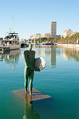 Image showing Alicante harbor