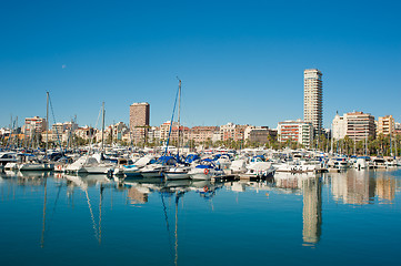 Image showing Alicante marina