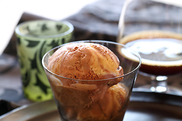 Image showing Caramel Ice Cream