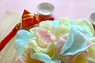 Image showing Prawn Crackers