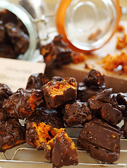 Image showing Chocolate Honeycomb