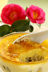 Image showing Baked Rice Custard