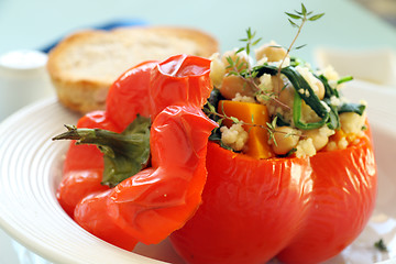 Image showing Roasted Stuffed Pepper
