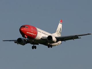 Image showing aircraft landing