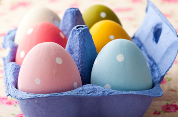 Image showing Easter eggs