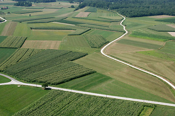 Image showing Meadows and fields