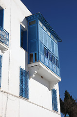 Image showing Traditional window from Sidi Bou Said, Tunis