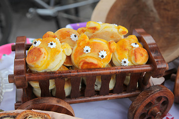 Image showing Fresh bread rolls