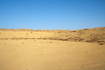 Image showing Hills in the desert.