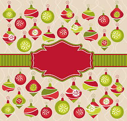 Image showing christmas lovely frame