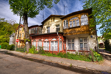 Image showing historical town Sopot