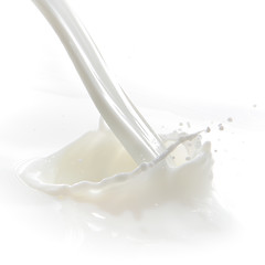 Image showing milk splash