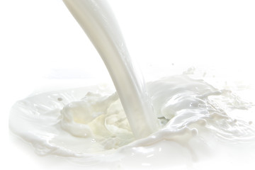 Image showing milk splash