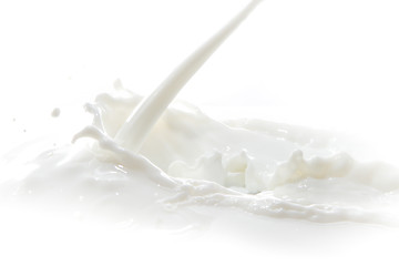 Image showing milk splash