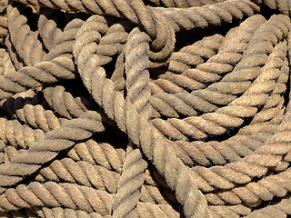 Image showing Sailor rope