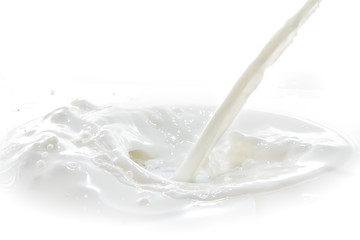 Image showing milk splash