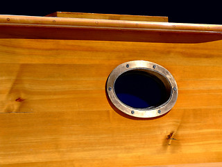 Image showing Yacht window