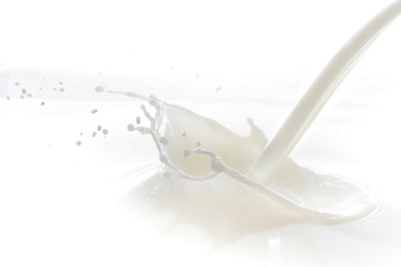 Image showing milk splash