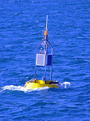 Image showing Beacon in a sea