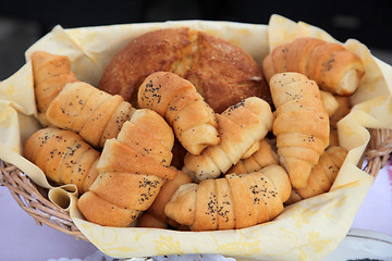 Image showing Fresh bread rolls