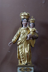 Image showing Blessed Virgin Mary with baby Jesus