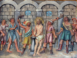 Image showing Flagellation of Christ