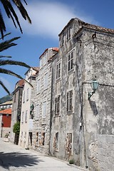 Image showing old historic house in Orebic, Croatia