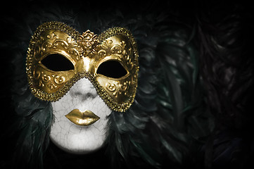 Image showing Venetian carnival mask
