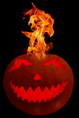 Image showing Halloween pumpkin