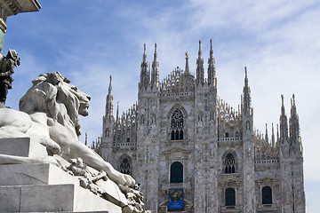 Image showing Cathedral in Milan, Italy 