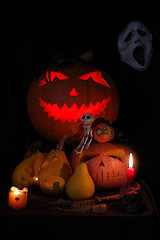 Image showing Halloween pumpkin